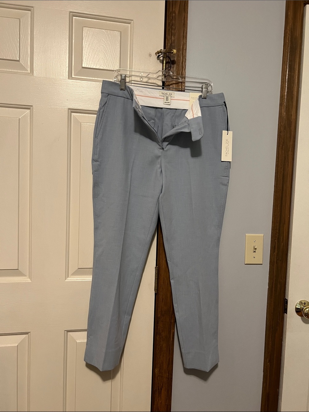 Rachel Zoe Light Blue Tailored Dress Trousers